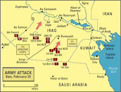 army attack: 8am feb 25