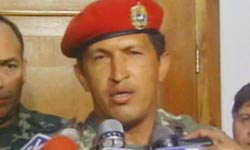 chavez on television after the surrender