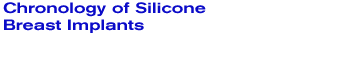 Chronology of Silicone Breast Implants