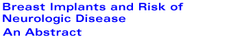 Breast Implants and Risk of Neurologic Disease: A Population-Based Cohort Study in Sweden