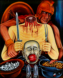 Kevorkian painting entitled War