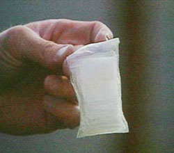 a baggie of meth