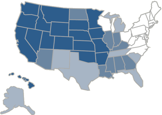 [map of the u.s.]