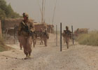 Marines walking