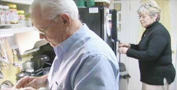 the crabbs in the kitchen