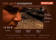 image of the home page of the site