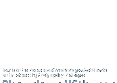 Showdown with Iran: As Iraq descends into chaos and civil war, its neighbor -- Iran -- is on the rise as one of America's greatest threats and most puzzling foreign policy challenges.