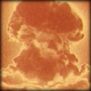 a mushroom cloud