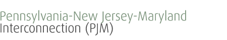 Pennsylvania-New Jersey-Maryland Interconnection (PJM)