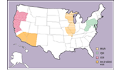 map of the regions