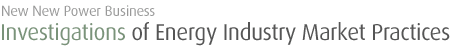 investigations of energy industry market practices