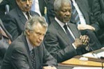 dominique de villepin and kofi annan