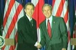 photo of blair and bush