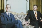 photo of chirac and saddam