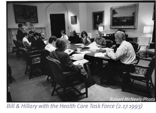 Bill & Hillary with the Health Care Task Force