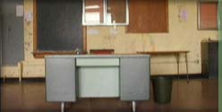 empty classroom