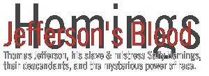 jefferson's blood: The story of Thomas Jefferson and his slave Sally Hemings, their descendants, and the mysterious power of race.