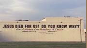 a billboard in midland, tx.