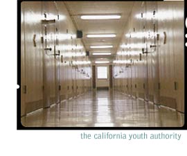 photo of a hallway at juvenile hall