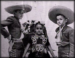 Carlos and Raul as children