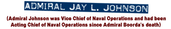 Admiral Jay L. Johnson