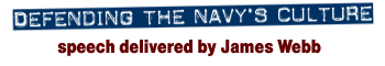 Defending the Navy's Culture