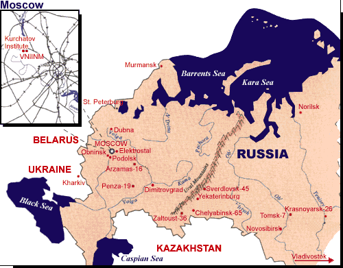 Russia Map