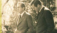 photo of rumsfeld with president nixon