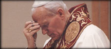 pope praying