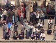 photo of a labour market in shenyang