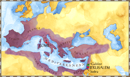 Charting the reach of the Roman Empire in Jesus' time