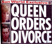 queen orders divorce