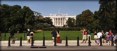 white house & people