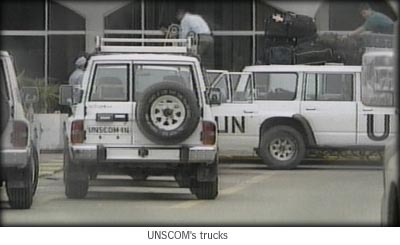 UNSCOM's trucks