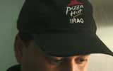 photo of a 'pizza hut iraq' hat