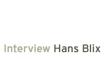 interview: hans blix