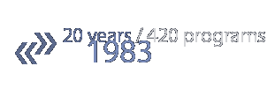 20 years / 420 programs: 1983