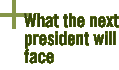 What the next president will face