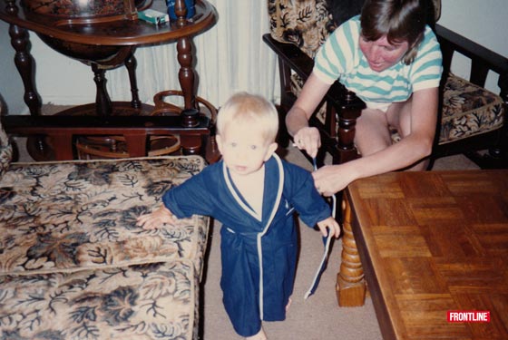 Bradley Manning and his mother