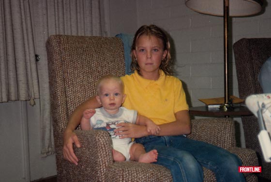 Bradley and his sister, Casey